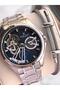 Men's Wristwatch with Automatic Mechanism Moonlight and Sun Dial 2 Years Warranty Otm.14048.2