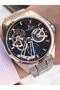 Men's Wristwatch with Automatic Mechanism Moonlight and Sun Dial 2 Years Warranty Otm.14048.2 - 2