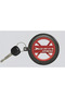 Dominar 250 Logo Custom Design Tire Detail Motorcycle Keychain - 2