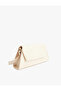 Baguette Bag with Faux Leather Cover and Handle - 2