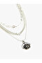 Charm Detailed Multi Chain Necklace - 3