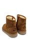 Furry Inside Faux Suede Leather Cinnamon Color Children's Boots Baby Shoes - 5