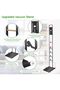 e World Vacuum Cleaner Stand - Holder with Wheels for Dyson V15/V11/V10/V8 (Black) - 4