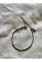 Steel Unisex Auger K Letter Bracelet - 2