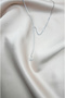 Stone Flower End Lux Stylish Non-Tarnish Gold Color Steel Necklace - Women's Jewelry - 2