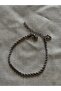 Steel Unisex Auger V Letter Bracelet - 2