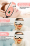 Eye massager, warm compression, relaxation, vibration, rhythmic pressure, Bluetooth - 3