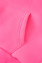 3-Piece Hooded Sweatshirt Set- Minimal Run Printed - Black, Pink, Gray - Winter Fleece-Lined Fabric - 3