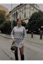 Sweater Skirt Knitwear Double Set - 3