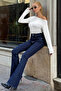 Çnr Flared Flare Women's Jeans Trousers New Hsn