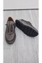 Genuine Casual Men's Leather Gray Nubuck Sneakers New Collection Comfortable Handmade Blackout Model - 5