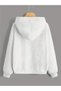 Full-Zip Jacket, Slanted Pocket Plush Hoodie, Casual Long Sleeve Hoodies - 2