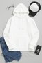 Hooded Kangaroo Pocket 3-Thread Cotton Combed Sweatshirt - 2