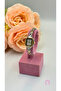 Steel Band Square Cut Gold Silver Watch - 3