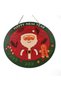 Santa Claus and Cookie Man Door and Wall Ornament Happy New Year - 6