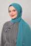 Water Green Lux Chiffon Shawl