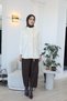 Kahma Ribbed Shirt Ecru 25K18205 - 4