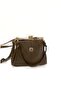 Multi-Compartment Soft Leather Shoulder and Crossbody Bag with Clip, Stylish and Convenient Model - 2