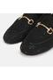 Large number stone loafer 41-42-43-44-black suede stone - 5