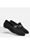 Large number stone loafer 41-42-43-44-black suede stone - 4