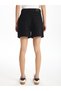 Xside Light Blue High Waist Standard Fit Women's Jean Shorts (S4) - 4
