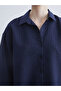 Striped Loose-Fit Modal Blend Women's Shirt from Uzg Store for Style Enthusiasts - 3