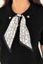 Ribbon Detailed Short Sleeve Soft Textured Knitwear Sweater Aw25Kz0076 - 2