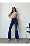Çnr Flared Jeans Solmaz High Waist Denim Jeans New Hsn - 4