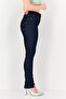 Women Skinny Fit Washed Stretchable Jeans, Blue - 4