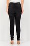 Women Skinny Fit High Rise Stretchable Jean, Washed Black - 3