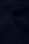 Men's Navy Blue Half Zip Oversized Cut Sweater Cotton Soft Knit Striped Sweater 2608513 - 5