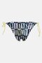 Women High Leg Allover Print Bikini Bottom, Multicolor - 3