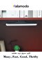 مصباح طاولة LED شريطي مثبت على الحائط قابل لإعادة الشحن عبر USB ويمكن استخدامه في خزانة الملابس والمكتب بجانب السرير