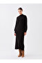 Turtleneck Plain Long Sleeve Women's Knitwear Dress