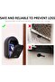Outdoor Key Storage Safe Box, Wall-Mounted 4-Digit Combination Lock KS826 (Full Black) - 2