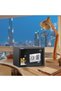 Safe Box with Cash Deposit Drop Slot, Support A4 Size Paper RB25EG-T (25x35x25cm) Black - 3