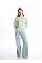 Crew Neck Women's Knitwear Sweater (W4) - 2