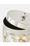 Silver Mosaic Cotton Jar - 3