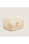 Oiko Waffle Organizer Bag 12.5X10.5Cm Natural