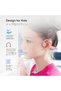 myFirst Headphones Airwaves Open-Ear Air Conduction Wireless Headphones for Kids (Pink) - 5