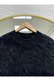 Celina Bearded Soft Sweater-Zi̇7004 Black - 2
