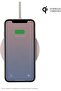 Drop Wireless Charger - Qi Certified - 10W - Rose - 3