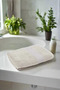 Grey Soft Cotton Bath Towel With Viscose Border