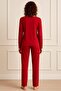 Women's 13166-2781 Long Sleeve Velvet Pajama Set - 2