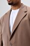 Relaxed Fit Suit Dress Brown - 3