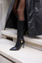 Lunira Women's Black Leather Boots - 2
