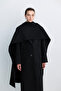 Black Coat Shawl