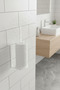 Metal Paper Towel Holder - Wall Mounted Long Size Kitchen Towel Dispenser