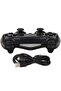 وحدة تحكم DoubleShock PS 4 اللاسلكية للألعاب الإصدار 2 لبلاي ستيشن 4 - أسود - 3