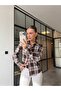 Slim Fit Plaid Shirt - 4